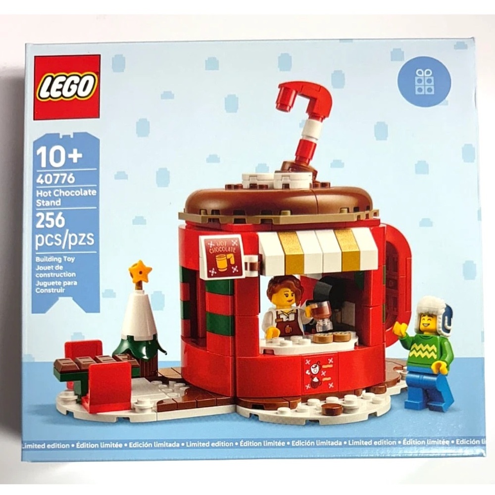 New LEGO 40776 Hot Chocolate Stand Set GWP - In Hand - Winter Village